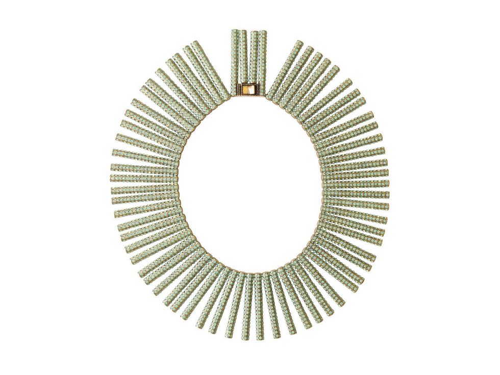 Michael where to shop right now Houston June 2013 JCPenny Bijou Bar - Rodrigo Brave Pacific Opal Statement Bib Bar Necklace, $395