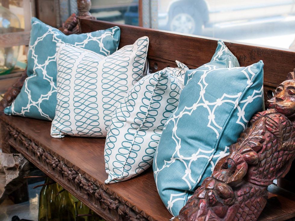 Michael where to shop right now Houston June 2013 Peluche Decor, CoCo Cozy Pillows, $299-$356