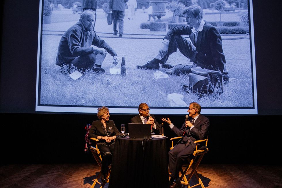 Michael York, Pat York and Gary Tinterow at Museum of Fine Arts Houston