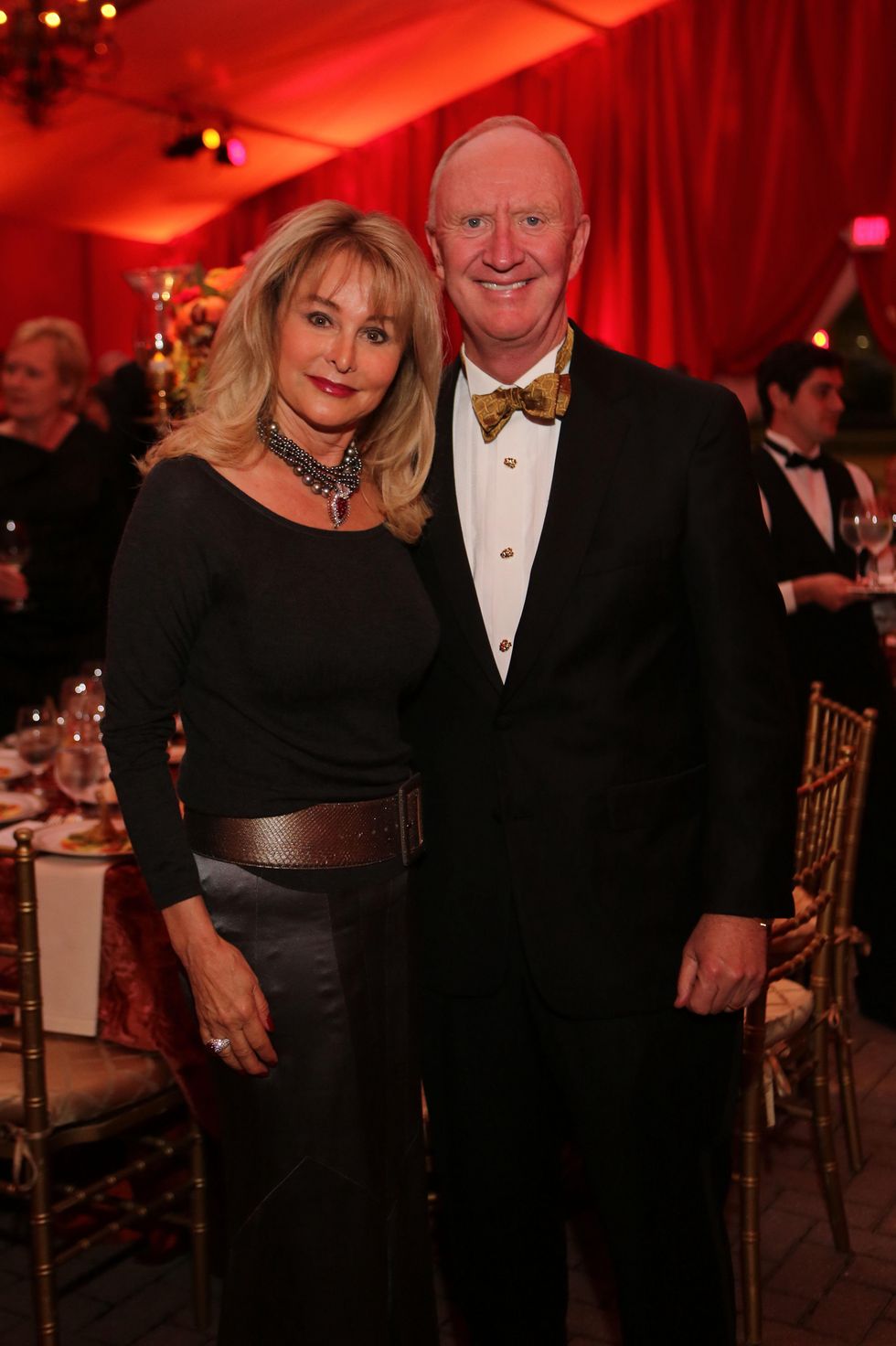 Michelle and Frank Hevrdejs at the HGO Opening Night Celebration October 2014