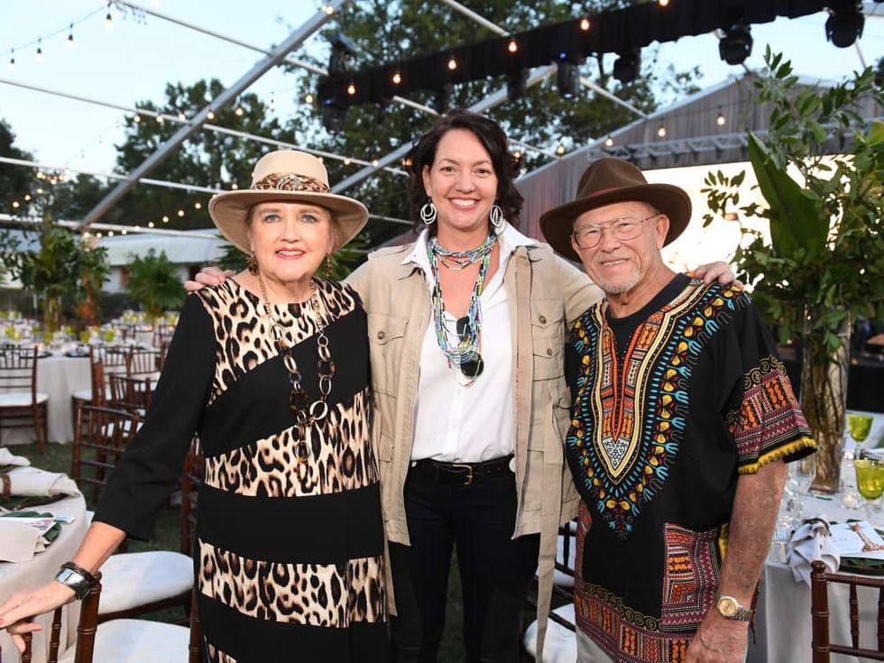 Michelle Beale, Laura Huffman, Richard Anderson at Nature Conservancy Gala