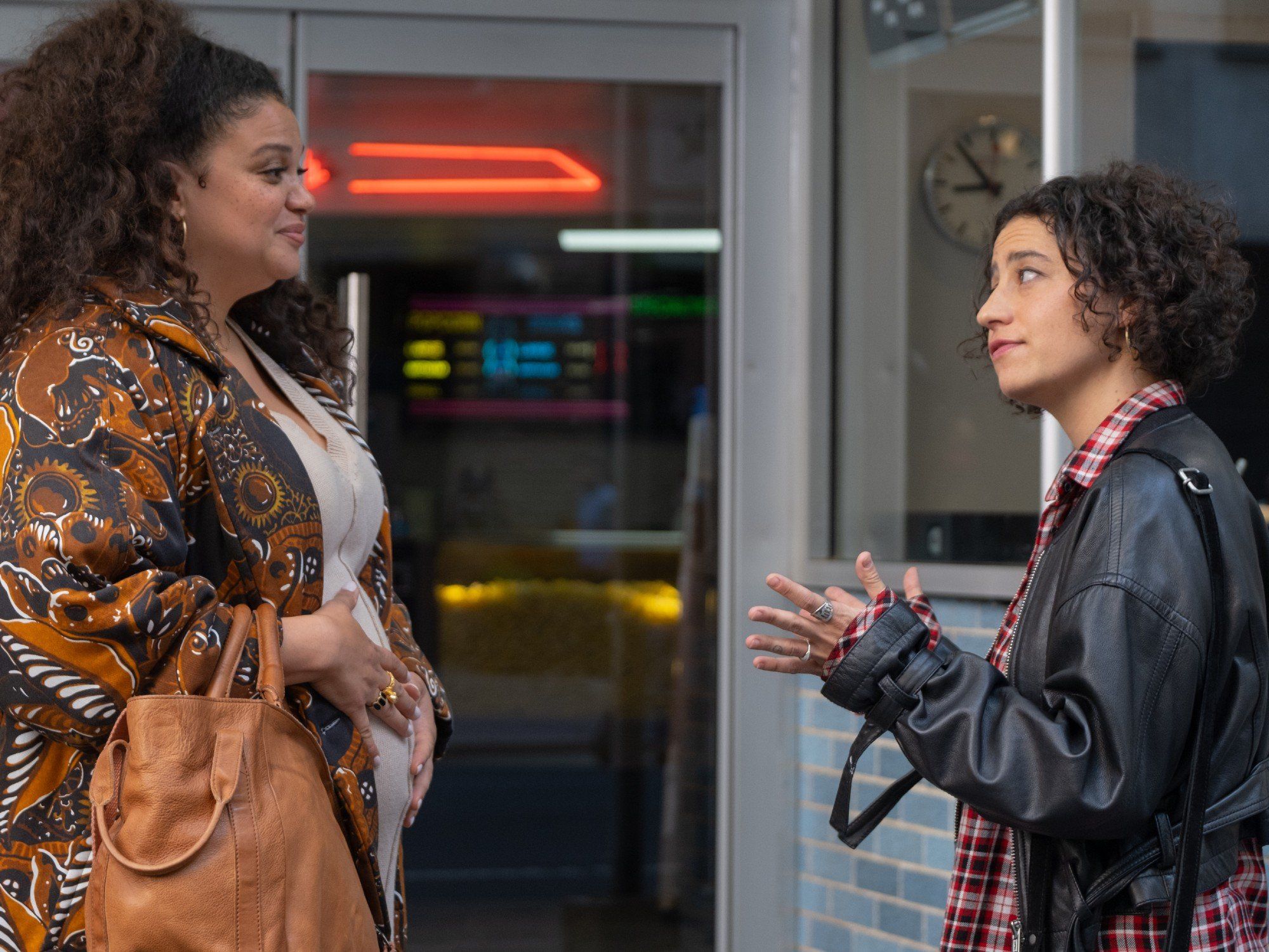Michelle Buteau and Ilana Glazer in Babes