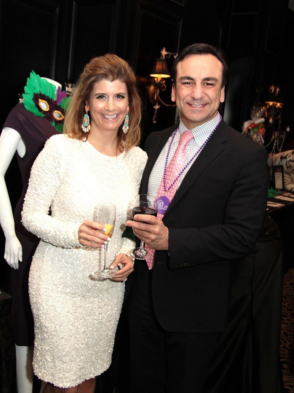 Michelle Heller and Bobby Marandi at the Devereux Gala February 2014