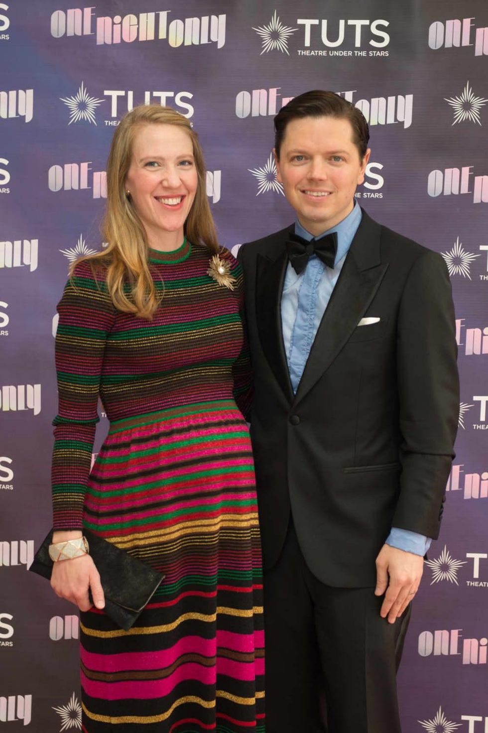 Michelle Phillips and David Peck at 2017 TUTS Dreamgirls Gala