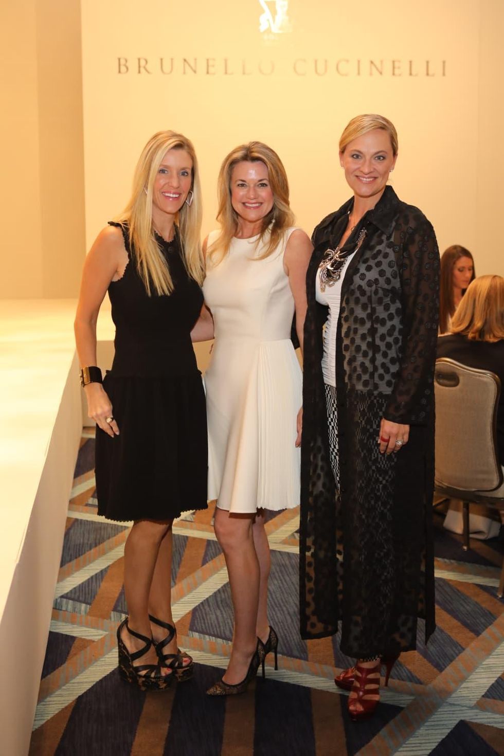Michelle Smith, Millette Sherman, Rachel Regan at Best Dressed Luncheon 2017