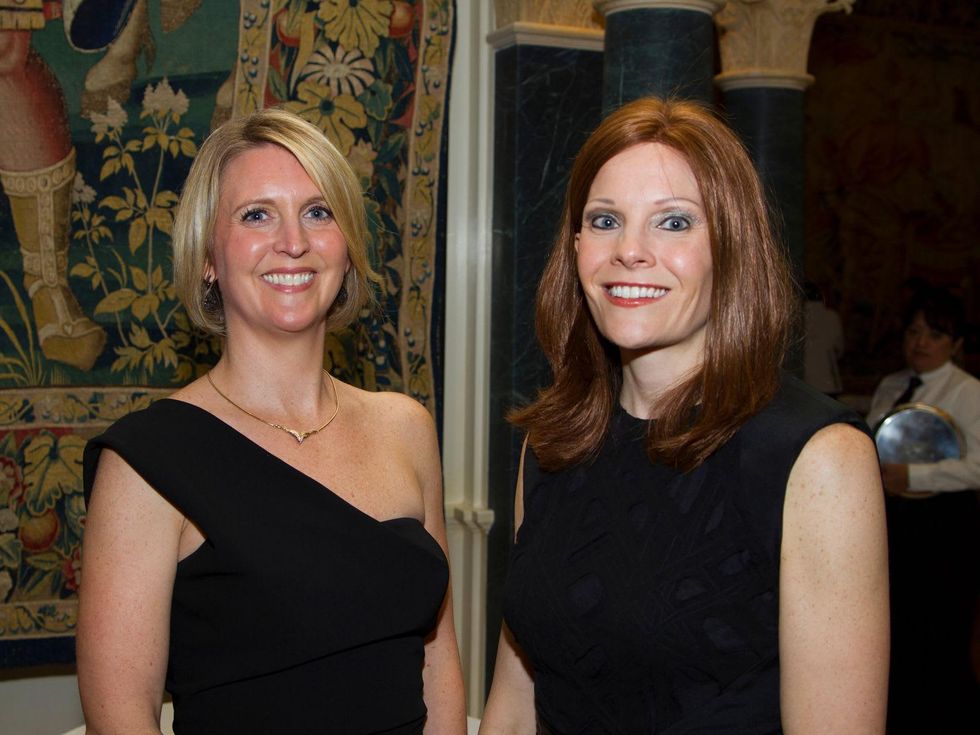 Michol Ecklund, left, and Maidie Ryan at the AVDA event October 2013