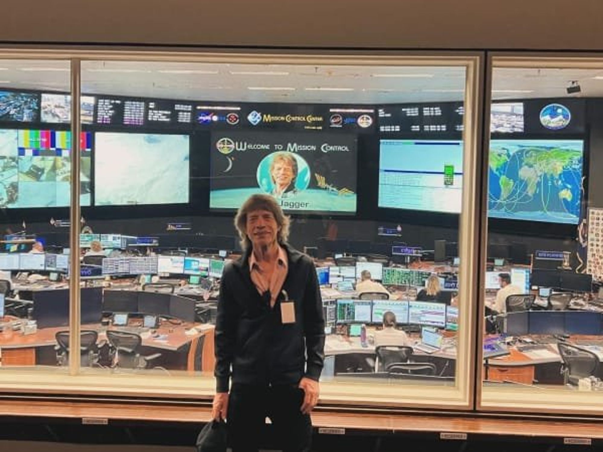 Mick Jagger NASA