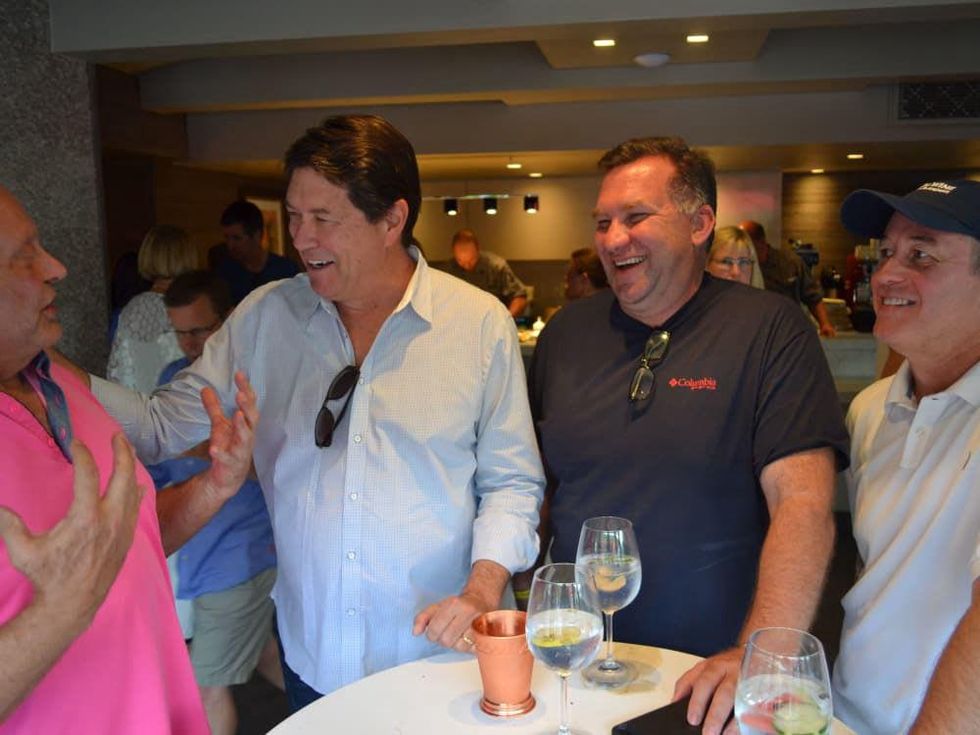 Mickey Altman Randy DeWitt, Jack Gibbons, Tim Timbs at Aspen Food & Wine festival