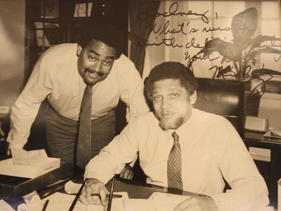 Mickey Leland and Rodney Ellis