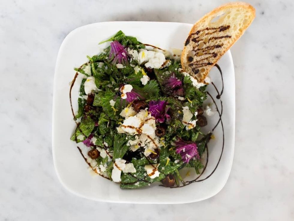 MidiCi purple kale salad