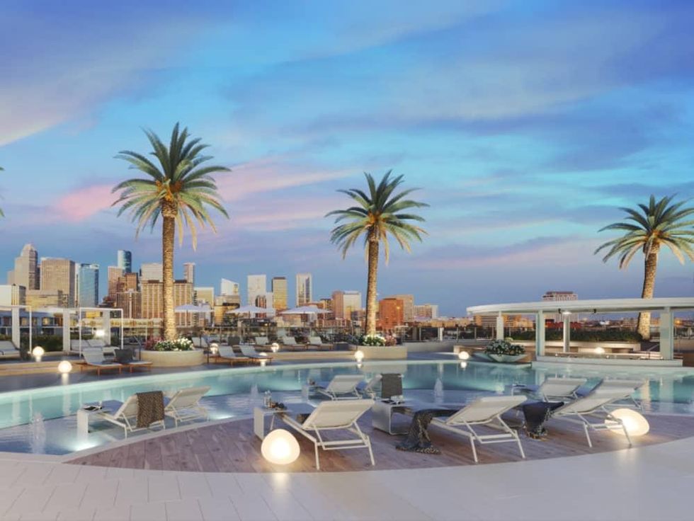 Midtown's first residential tower soars with new name, amenities, and massive pool deck