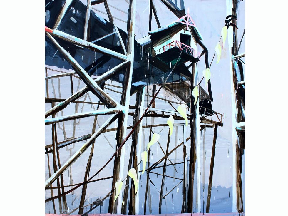 Mie Olise at Barbara Davis Gallery, Crystal Bites of Dust, January 2013, Bridge House