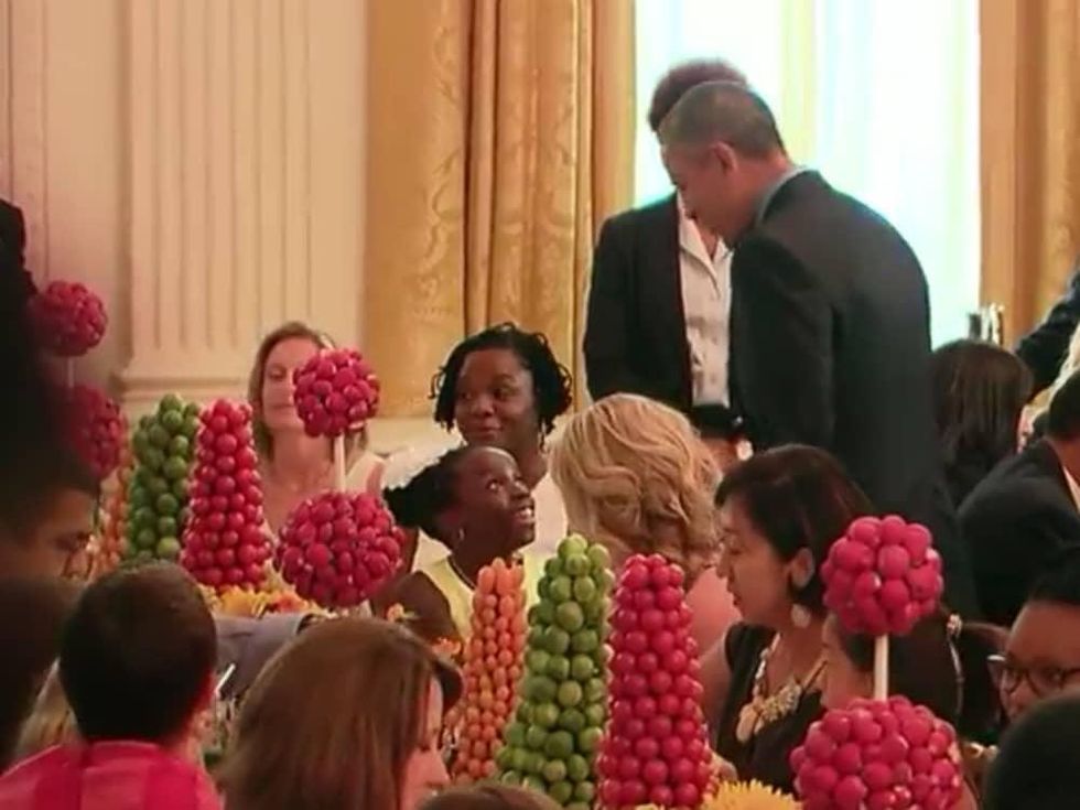 Mikaila Ulmer BeeSweet Lemonade Austin White House Kids State Dinner President Barack Obama July 2015