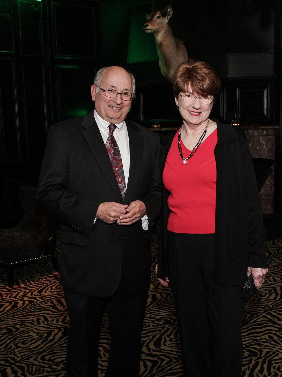Mike and Mary Yenik at the Knowledge Arts Foundation dinner November 2013