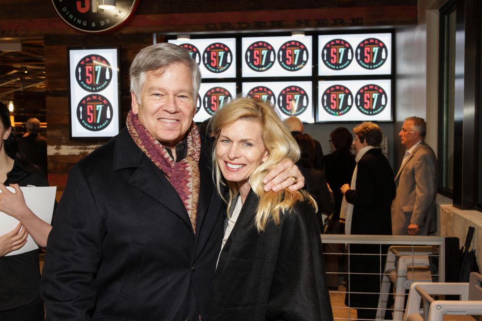 Mike and Terrie Turner at the H-E-B San Felipe and Table 57 Social February 2015
