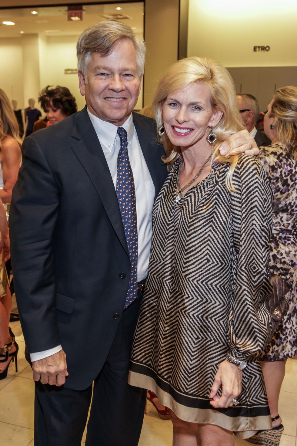Mike and Terrie Turner at the Women of Distinction announcement party October 2014