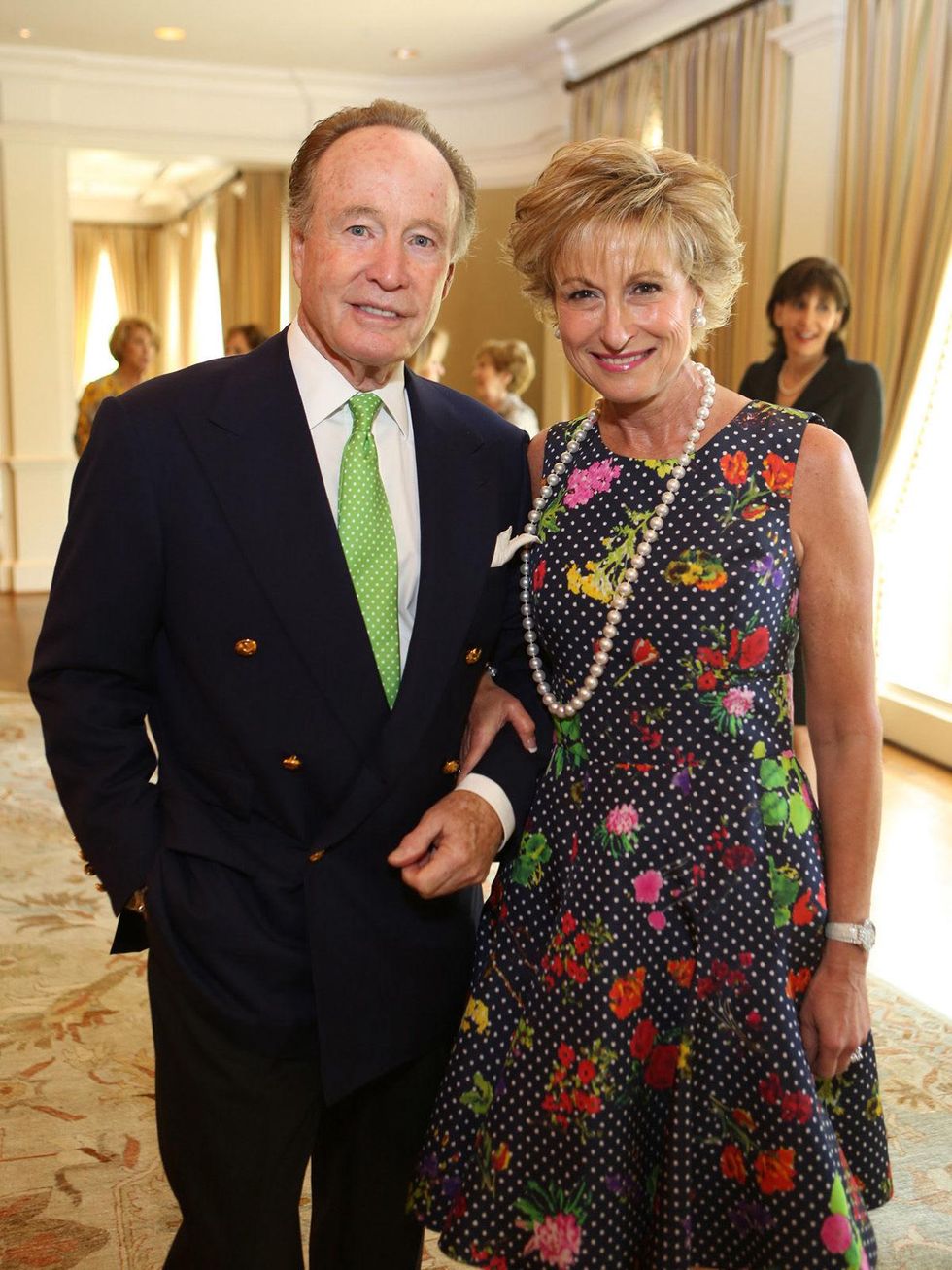 Mike Curran and Veronica Selinko-Curran at the St. Luke's Friends of Nursing luncheon April 2014