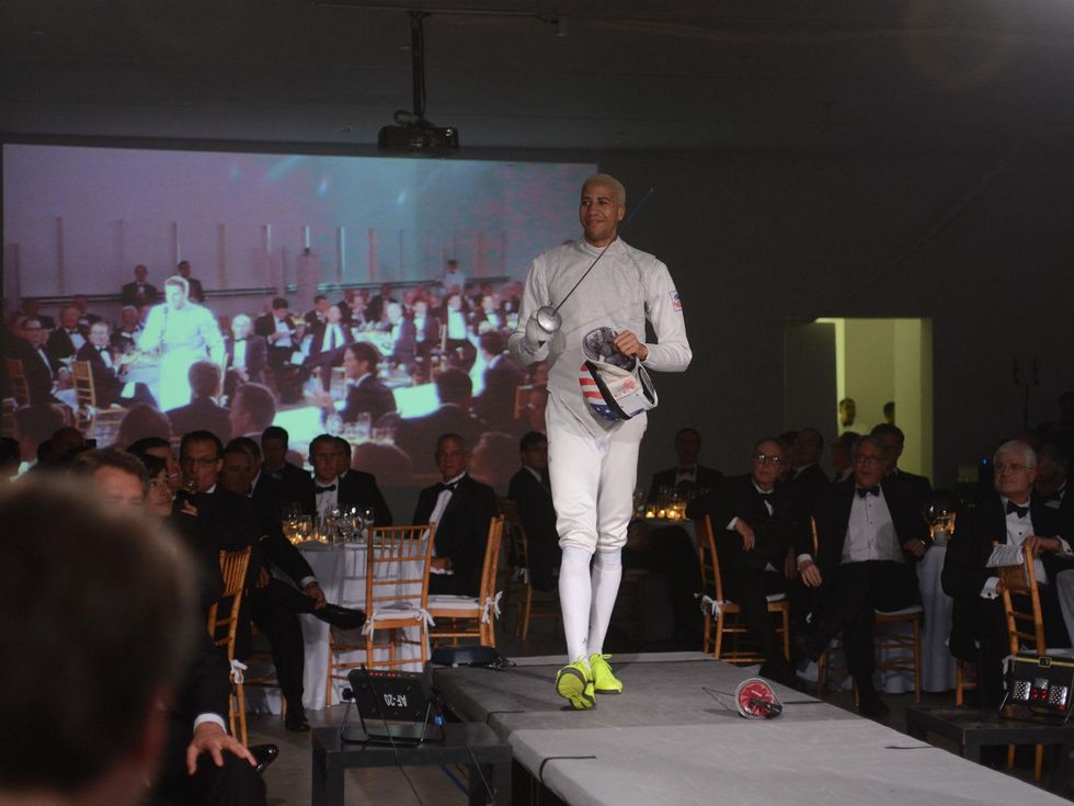 Miles Chamley-Watson at Men of Menil March 2014