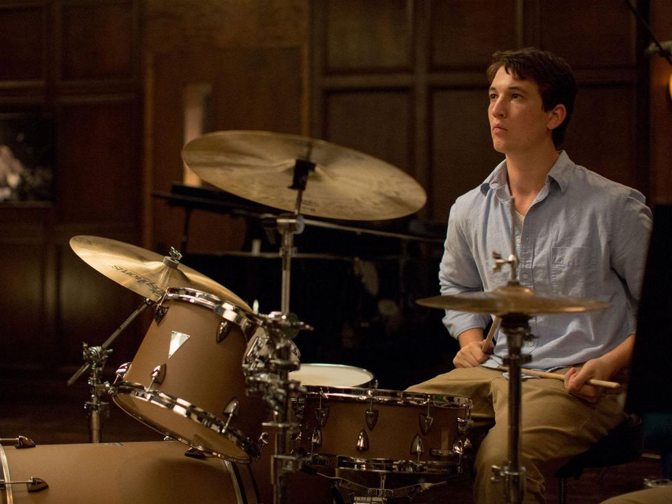 Miles Teller in Whiplash