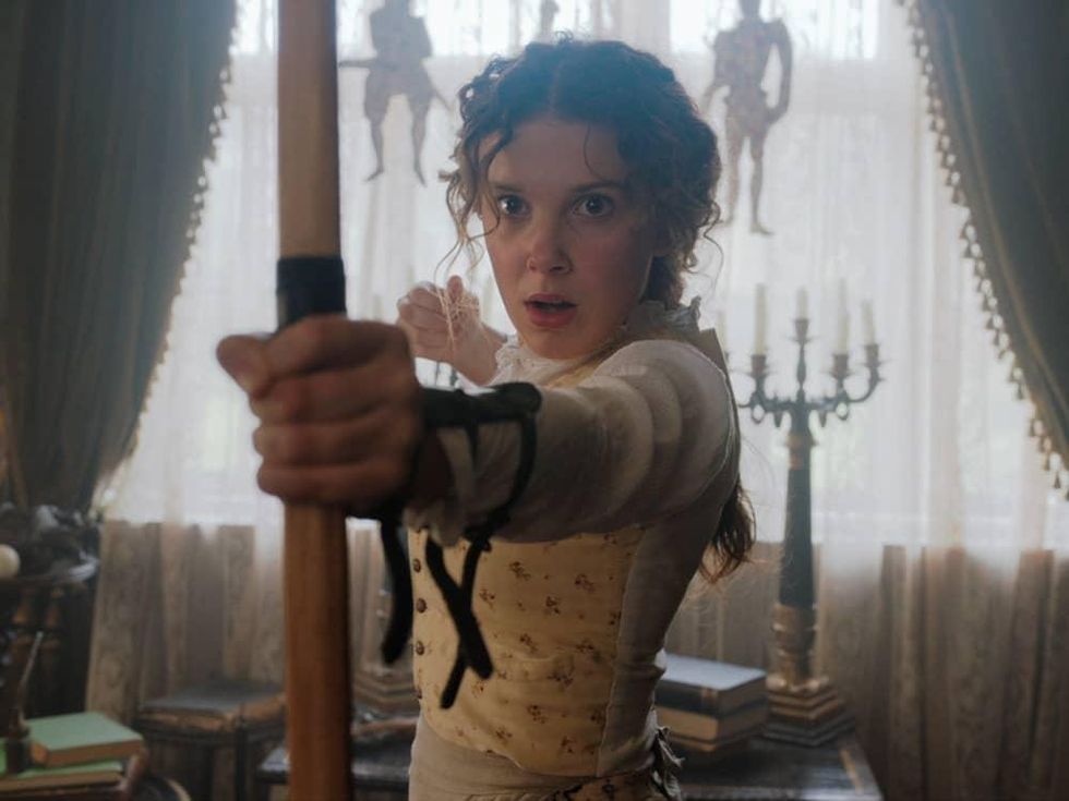 Millie Bobby Brown in Enola Holmes