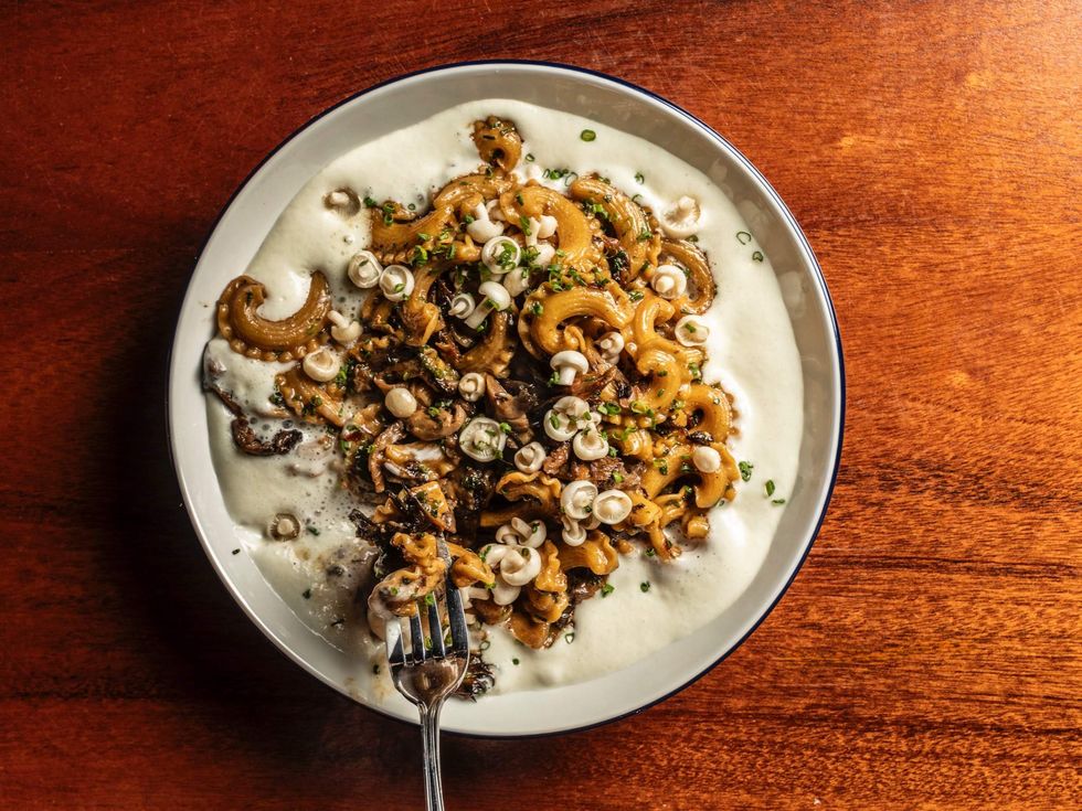 Milton's restaurant cresto di gallo pasta