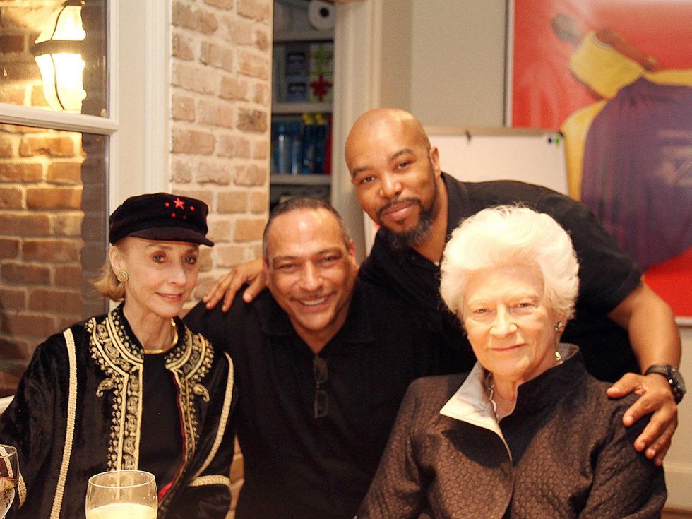 Mimi Kilgore, from left, Paul Guillory and Renal Ratchford and Janie Lee