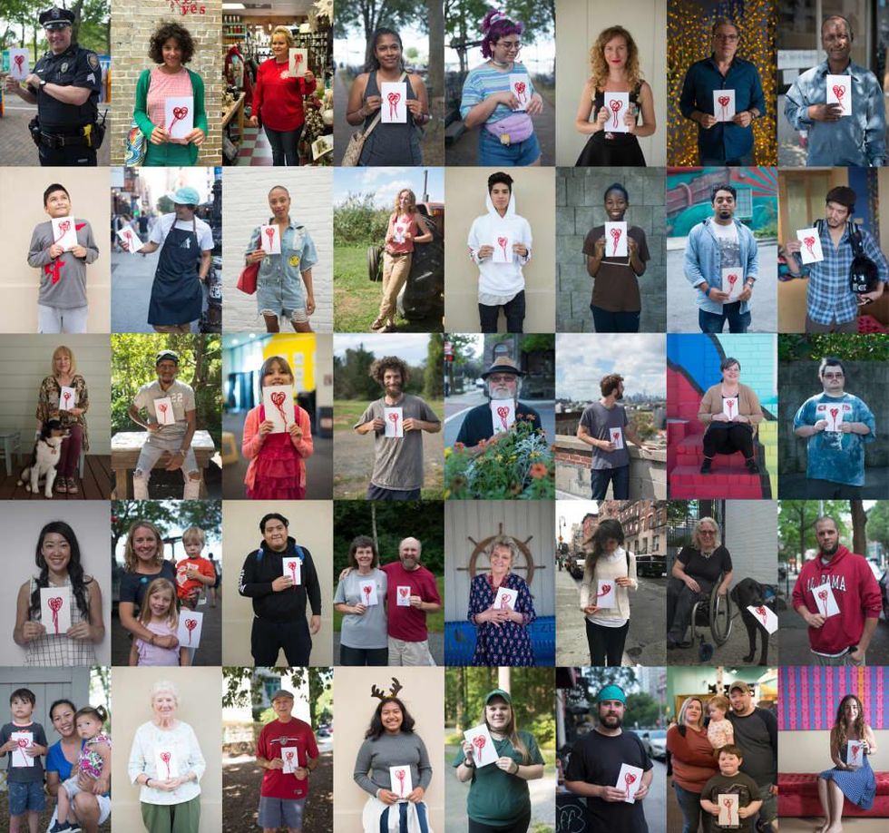 Mind the Heart Project: People and Hearts