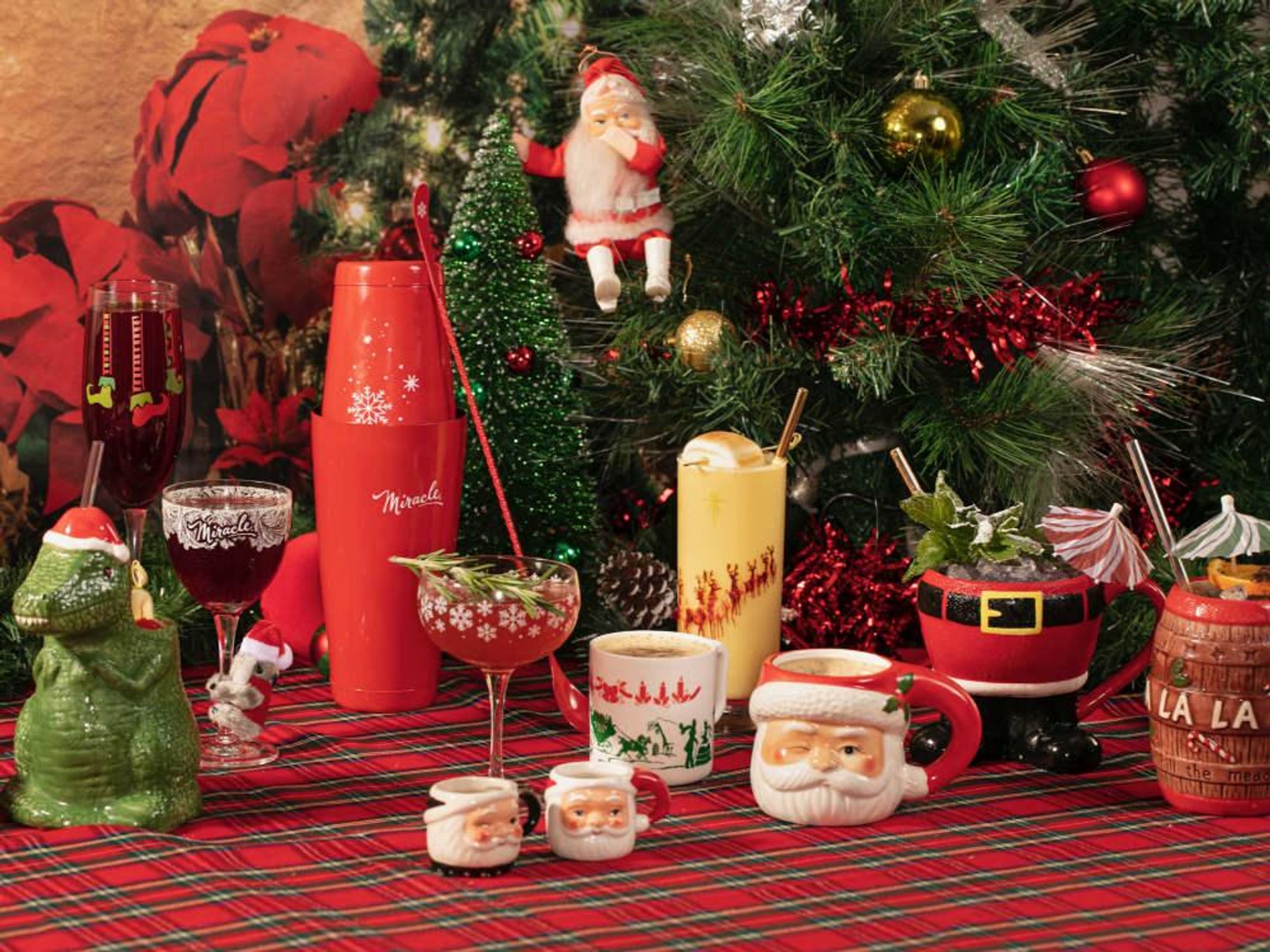 Miracle cocktail pop-up group shot