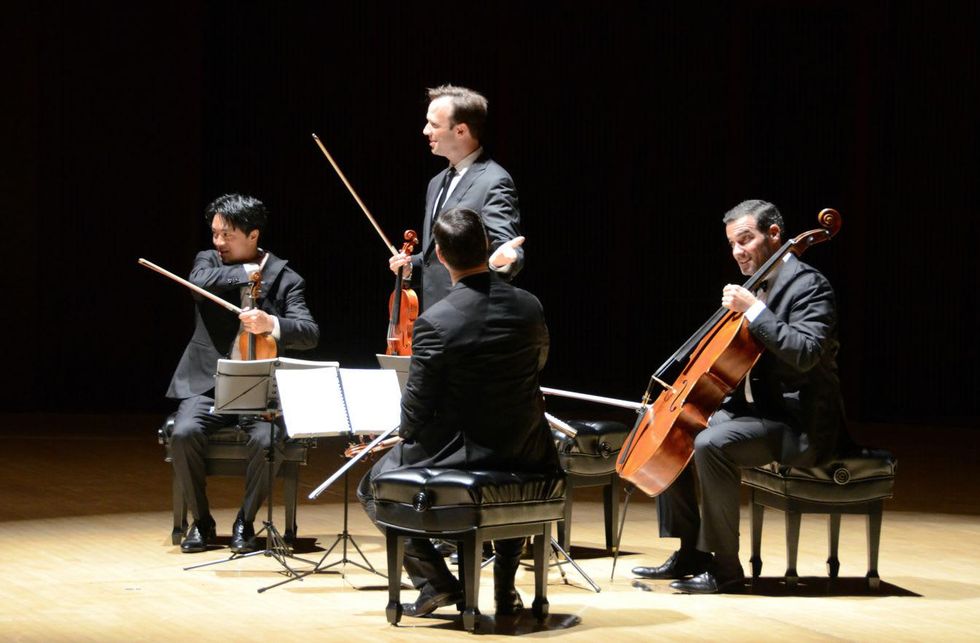 Miro Quartet concert Houston Friends of Chamber Music