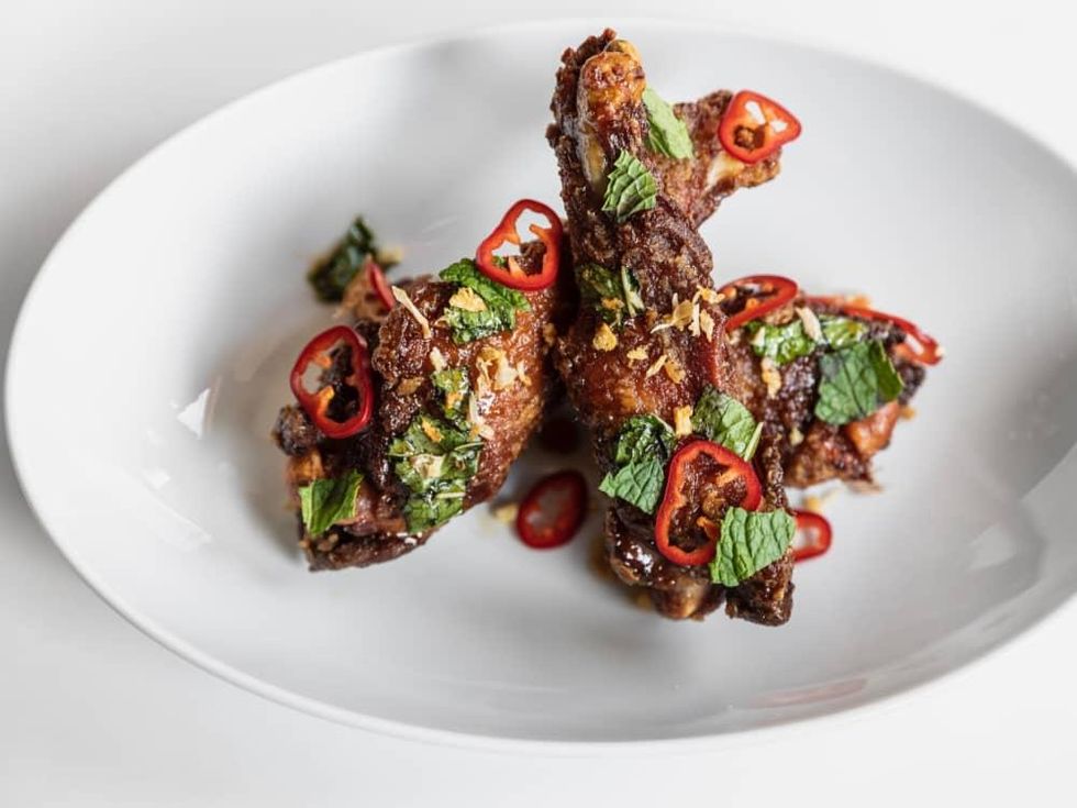 Miss Carousel duck wings