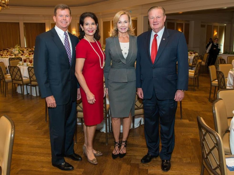 Mission to Mars luncheon 9/16, Harvin Moore, Janet Moore, Alice Mosing, Keith Mosing