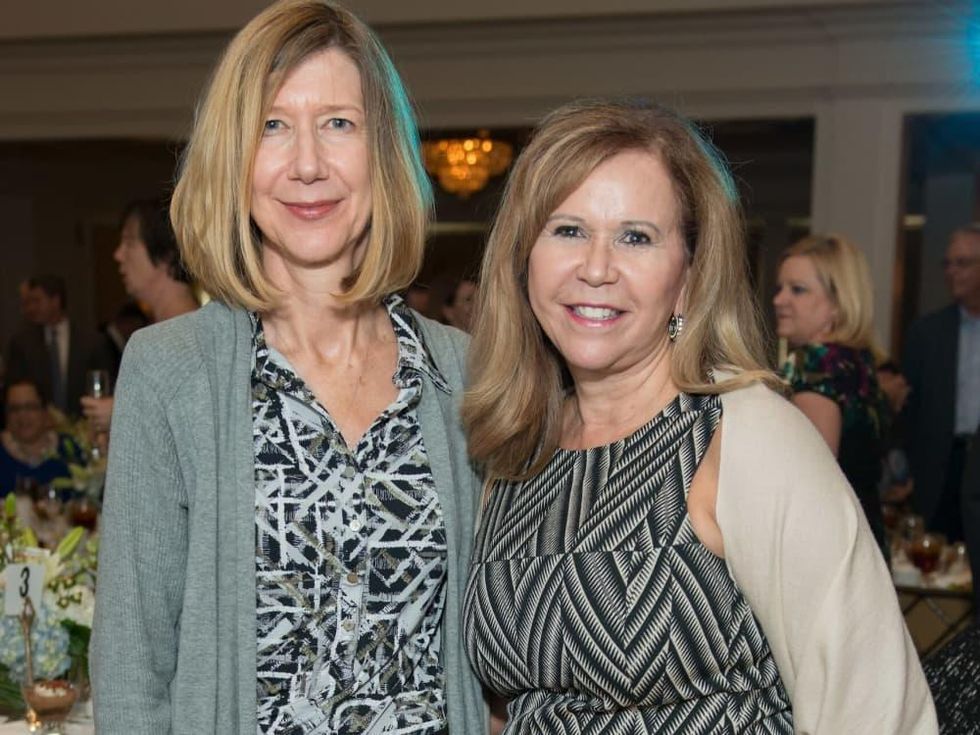 Mission to Mars luncheon 9/16, Kathy Lueders, Cyndy Garza Roberts