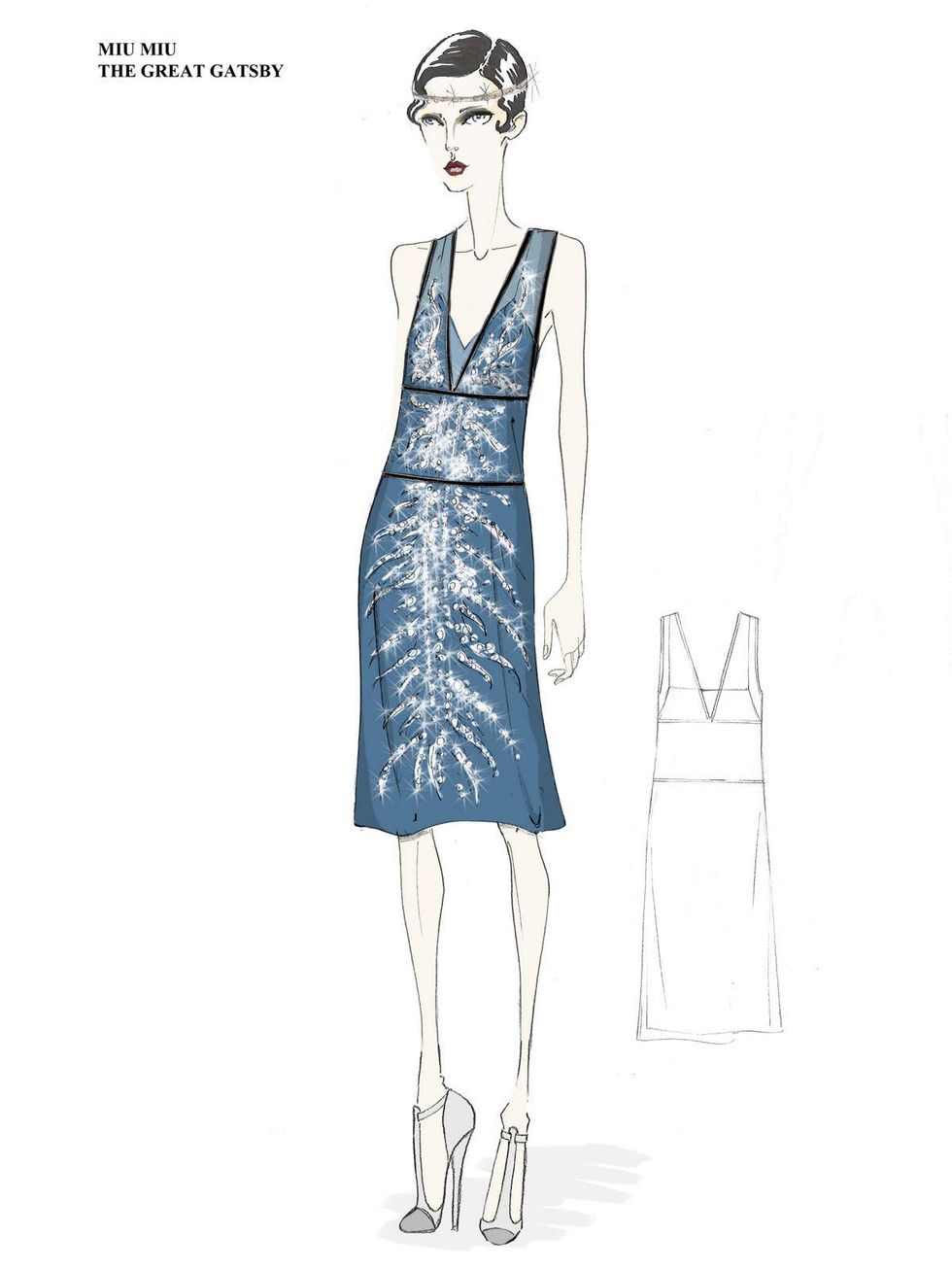 Miu Miu Gatsby Houston May 2013 sketch THIS WITH WORDING