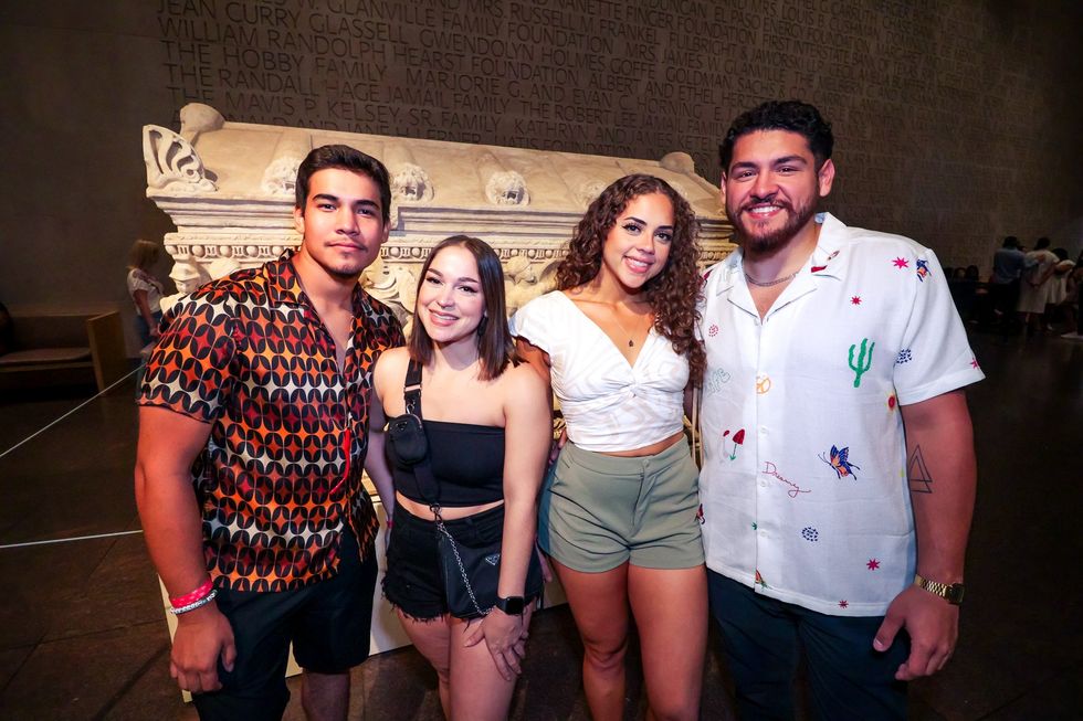 Mixed Media MFAH July 2023 The Suffers Christian Mares, Olivia Trevi\u00f1o, Sophia Arevalo, Adrian Burciaga