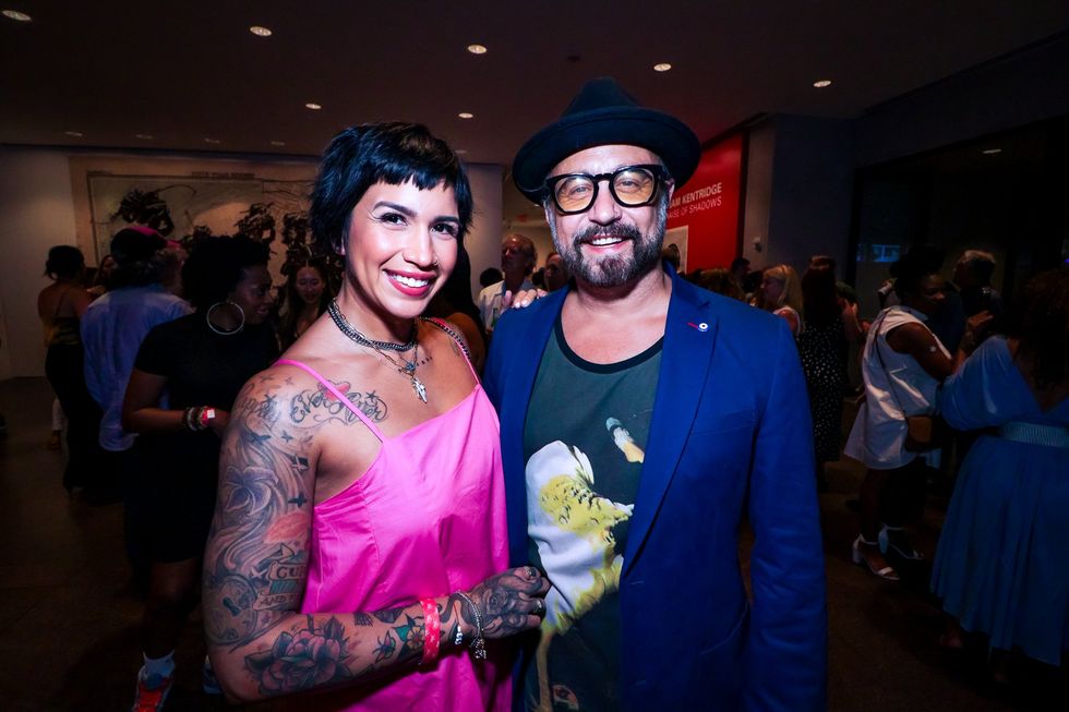 Mixed Media MFAH July 2023 The Suffers Cupcake and Thomas Guerrero