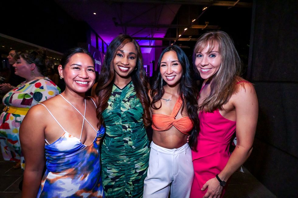 Mixed Media MFAH July 2023 The Suffers Sharon DeLosSantos, Chinwe Ezenna, Elaine DeLosSantos, Megan Schlichte