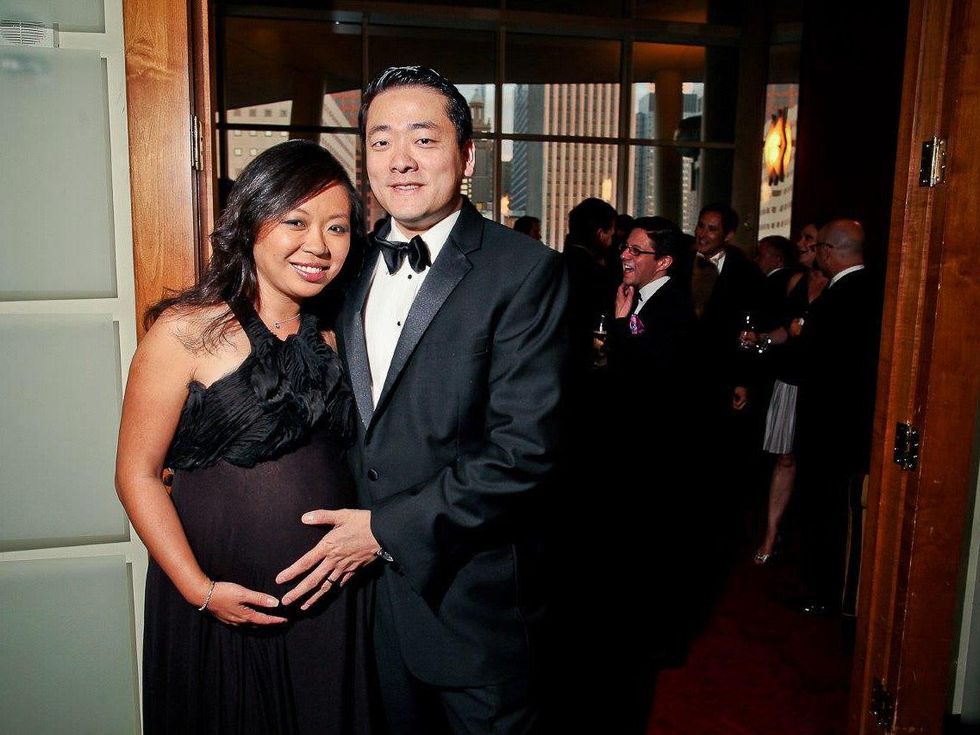 Miya Shay and Gene Wu at Bering Omega's Sing for Hope