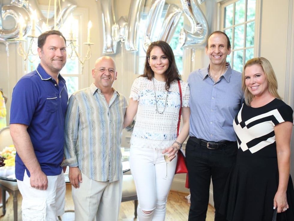 Miya Shay baby shower, 6/16 Carl Hahn, Jerry Flores, Alex Farias, Randy Sorrels, Casey Curry