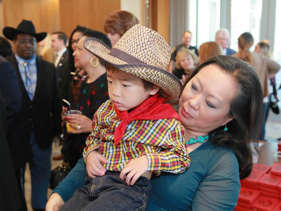 Miya Shay, Winston Wu at Mayor\u2019s Rodeo Kick-off Breakfast