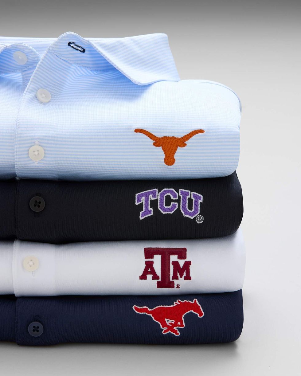 Mizzen + Main collegiate shirts
