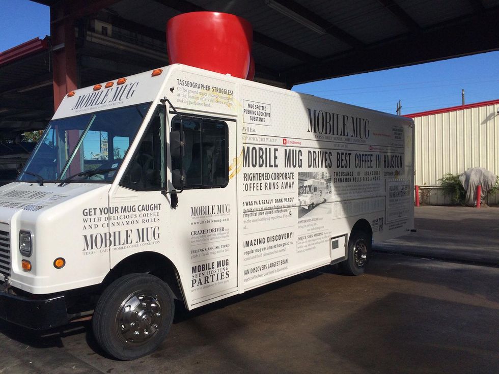 Mobile Mug coffee food truck Clark Cooper