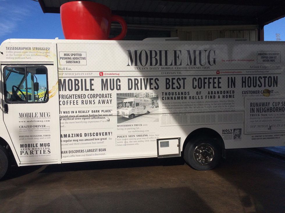 Mobile Mug coffee food truck Clark Cooper