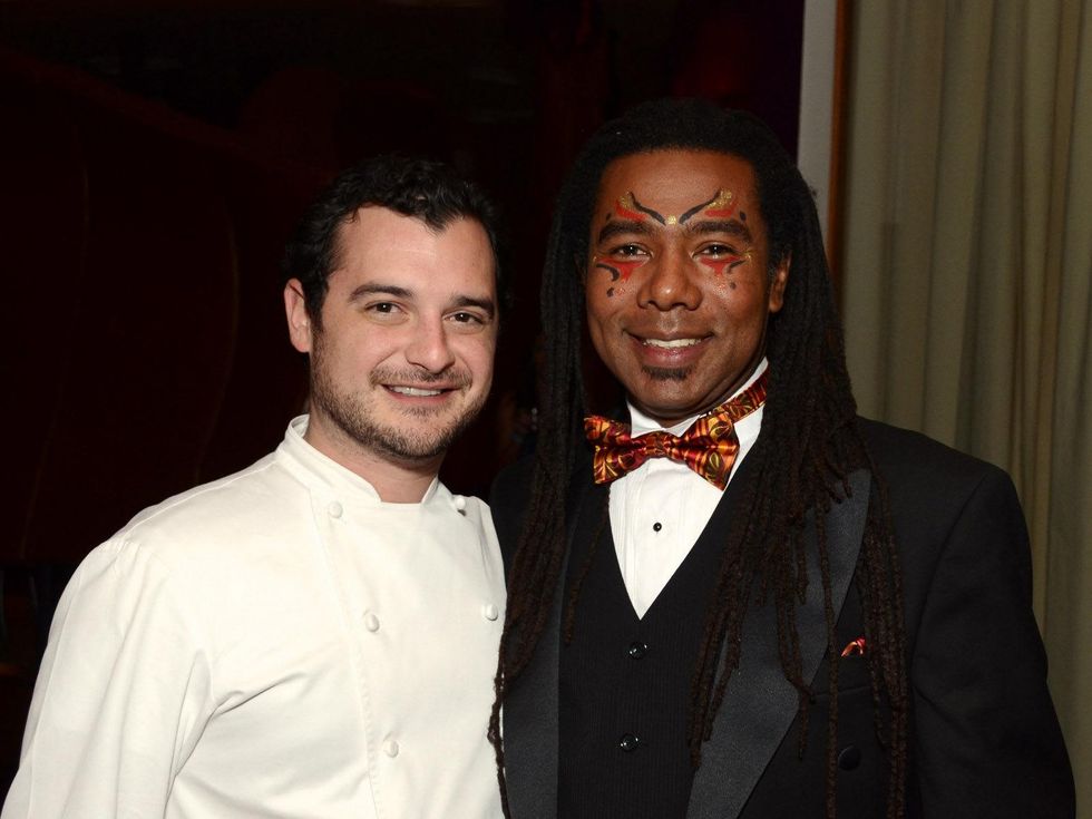 MOCAH event, January 2013, David Cordua, Reginald Adams