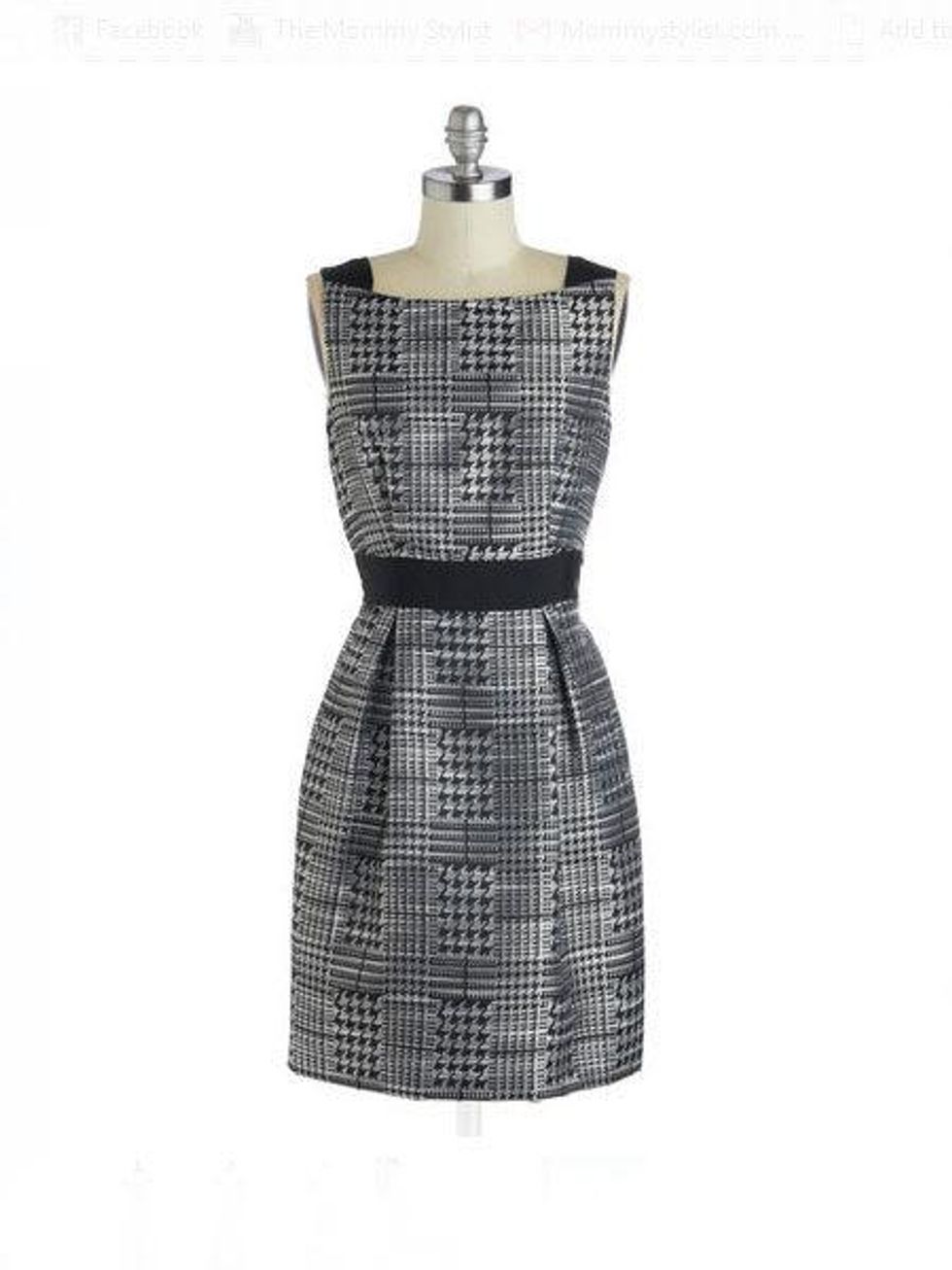 modcloth My Work Here is Fun Dress