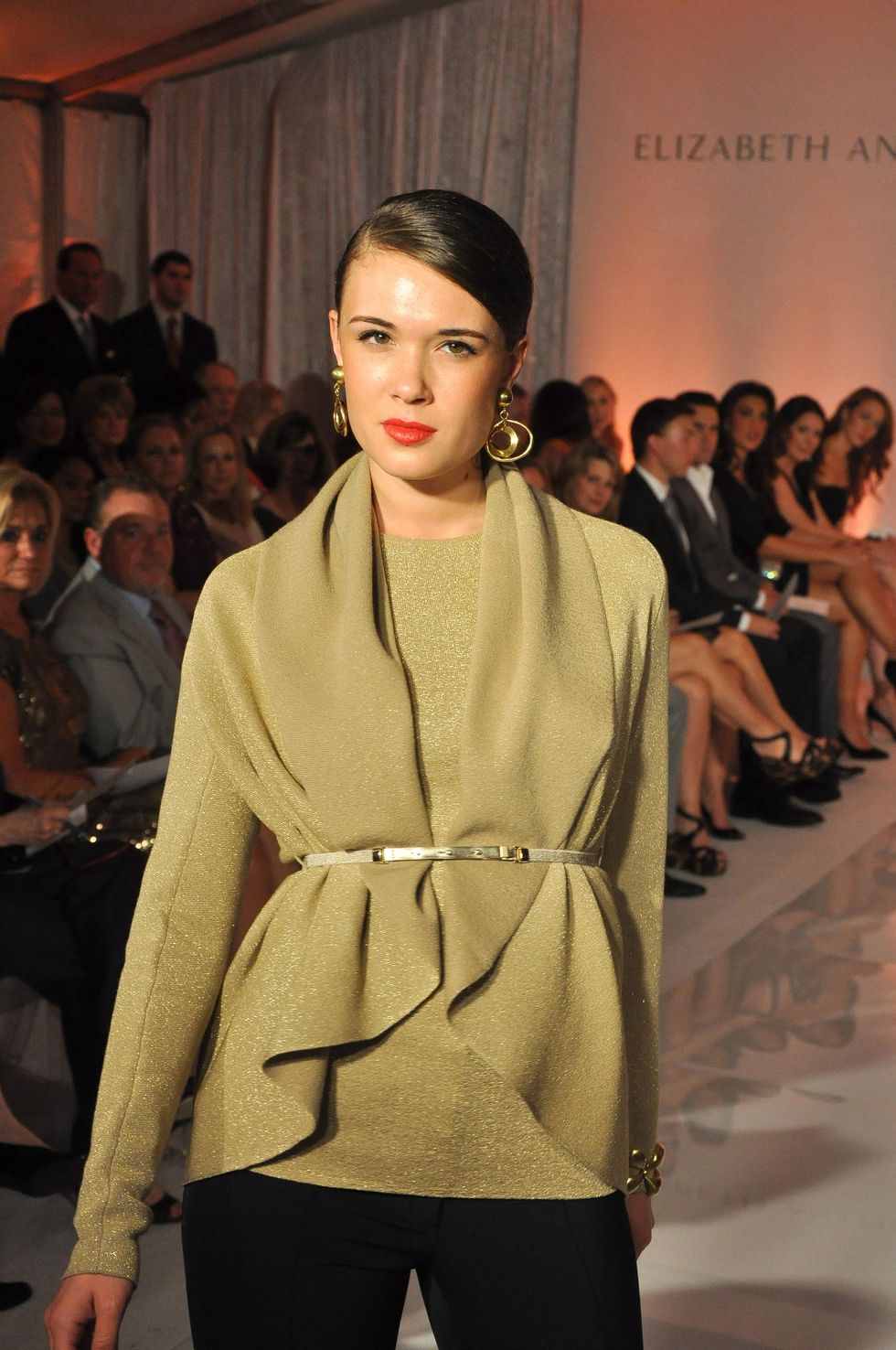 Model 1 at the Elizabeth Anthony expansion party October 2014