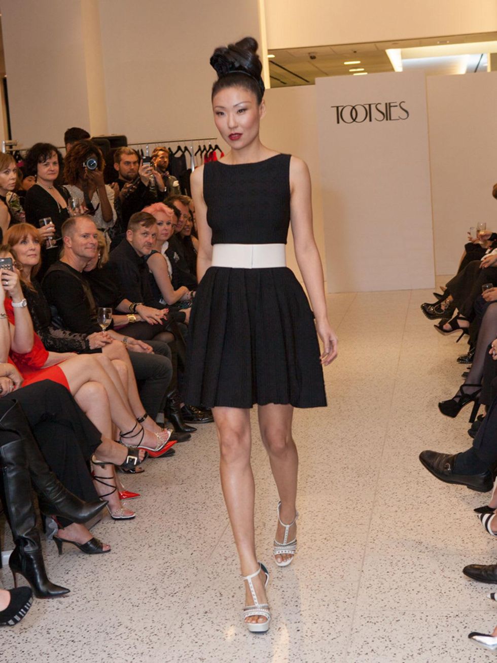 Model at Little Black Dress March 2014