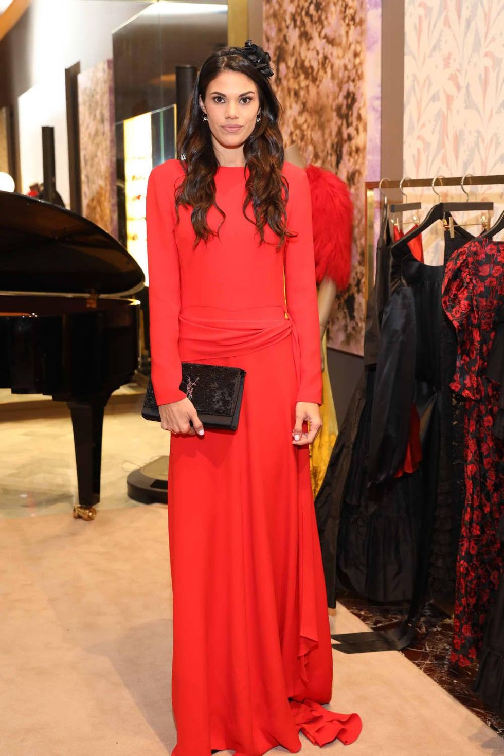 Model from The Webster at Houston Grand Opera party