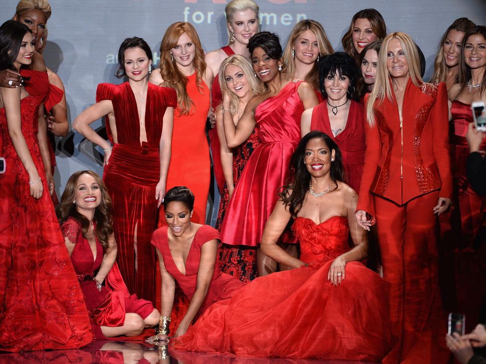 models at Go Red For Women February 2014