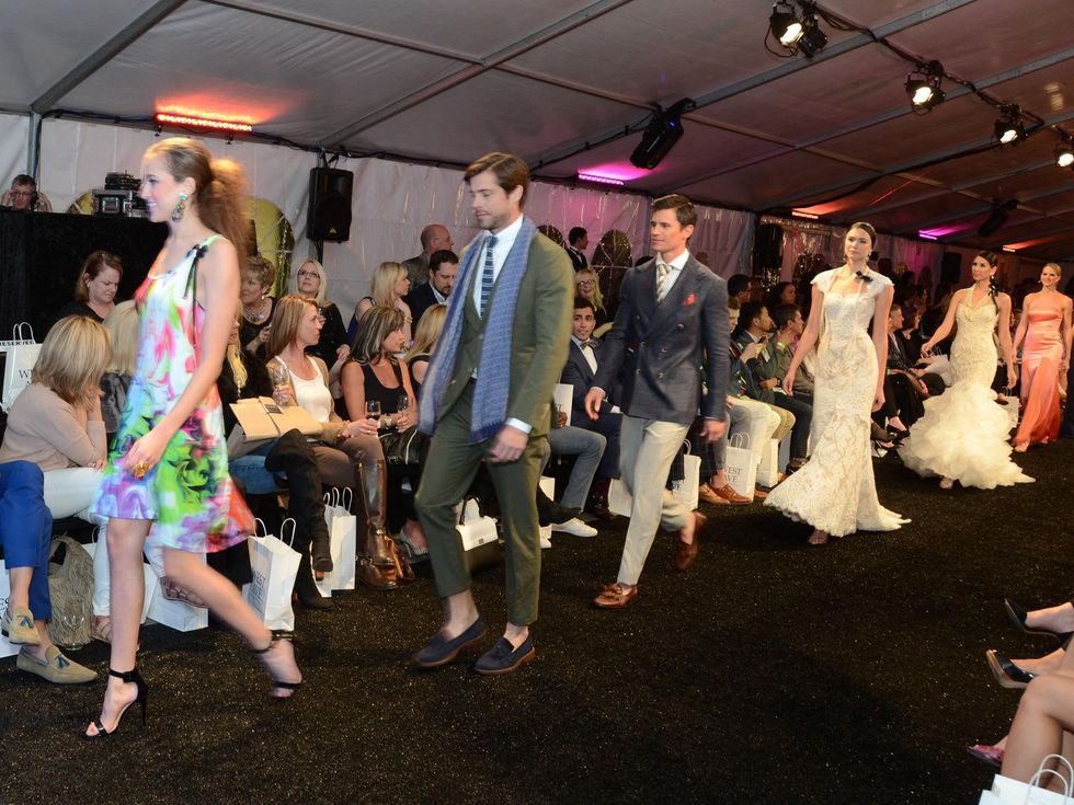 Models at West Ave Fashion on the Avenue March 2014