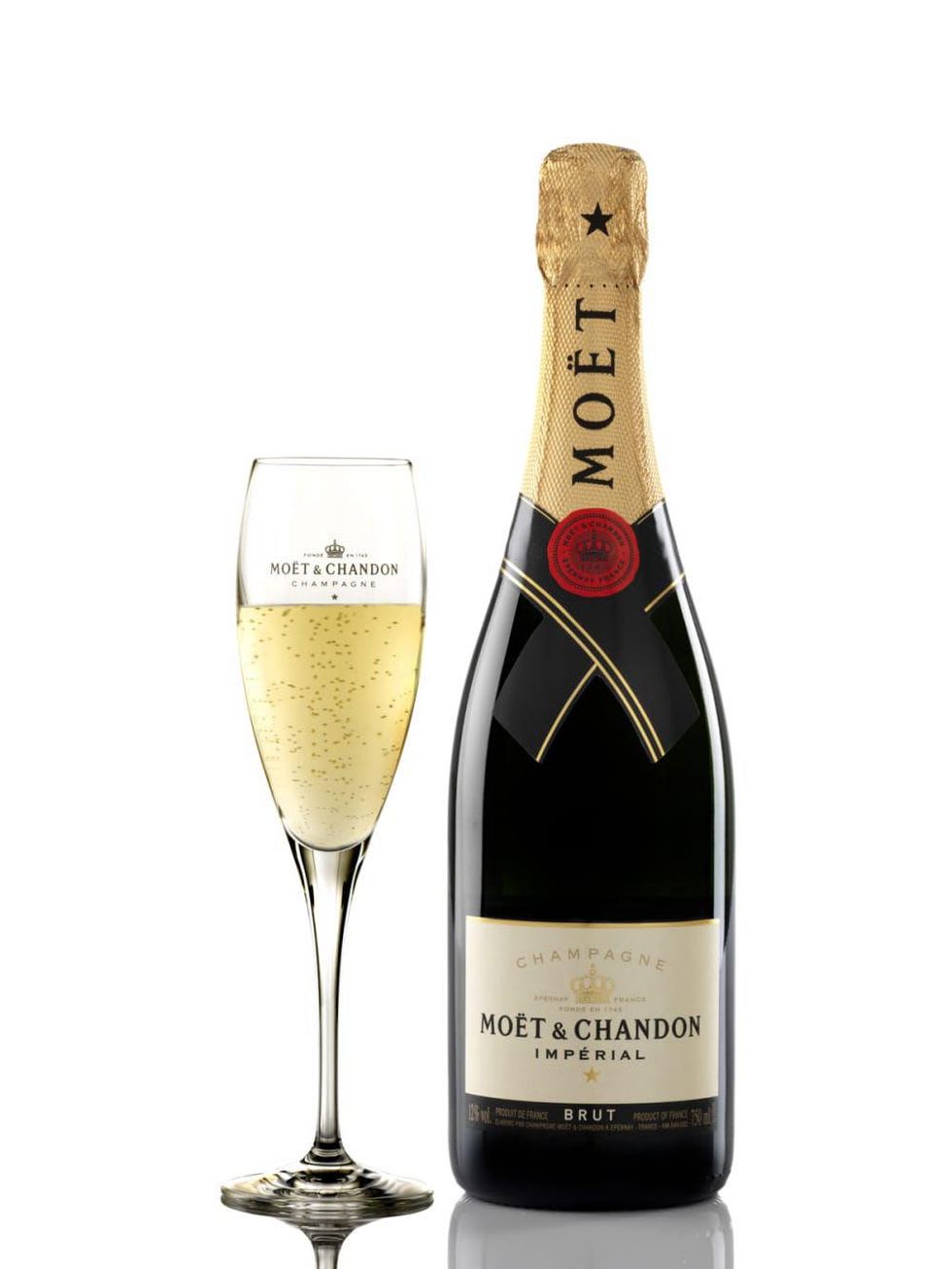 Moet & Chandon Imperial with Flute, champagne